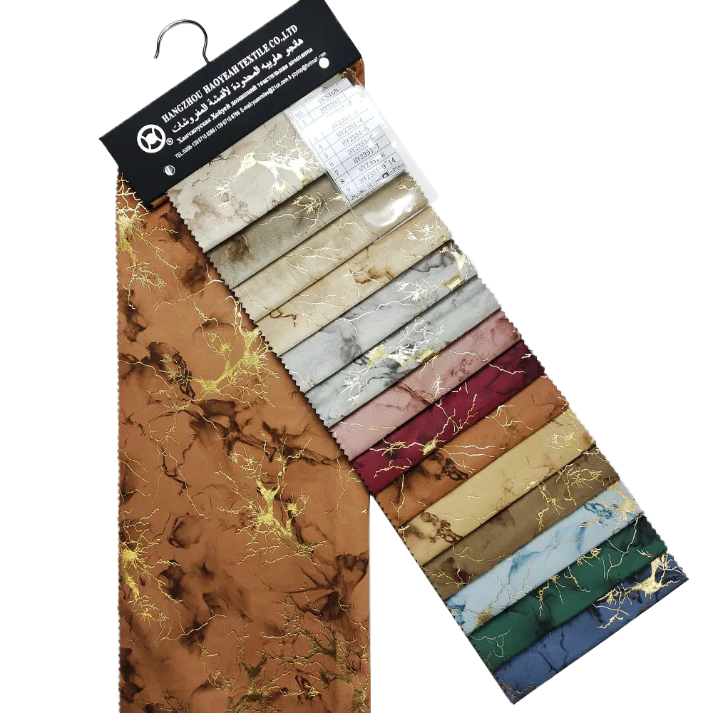 Nouveau tissu de canapé en velours en feuille de feu en feuille de conception moderne Holland